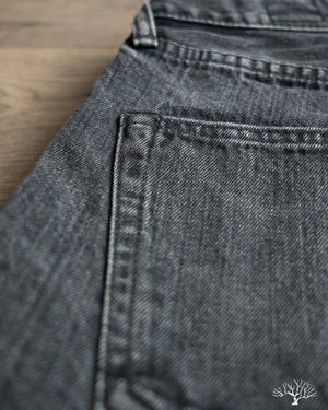 orSlow 105 Standard Fit Denim - Selvedge Black Stone Denim