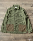 orSlow 4 Pocket U.S. Army Fatigue Shirt - Dark Olive