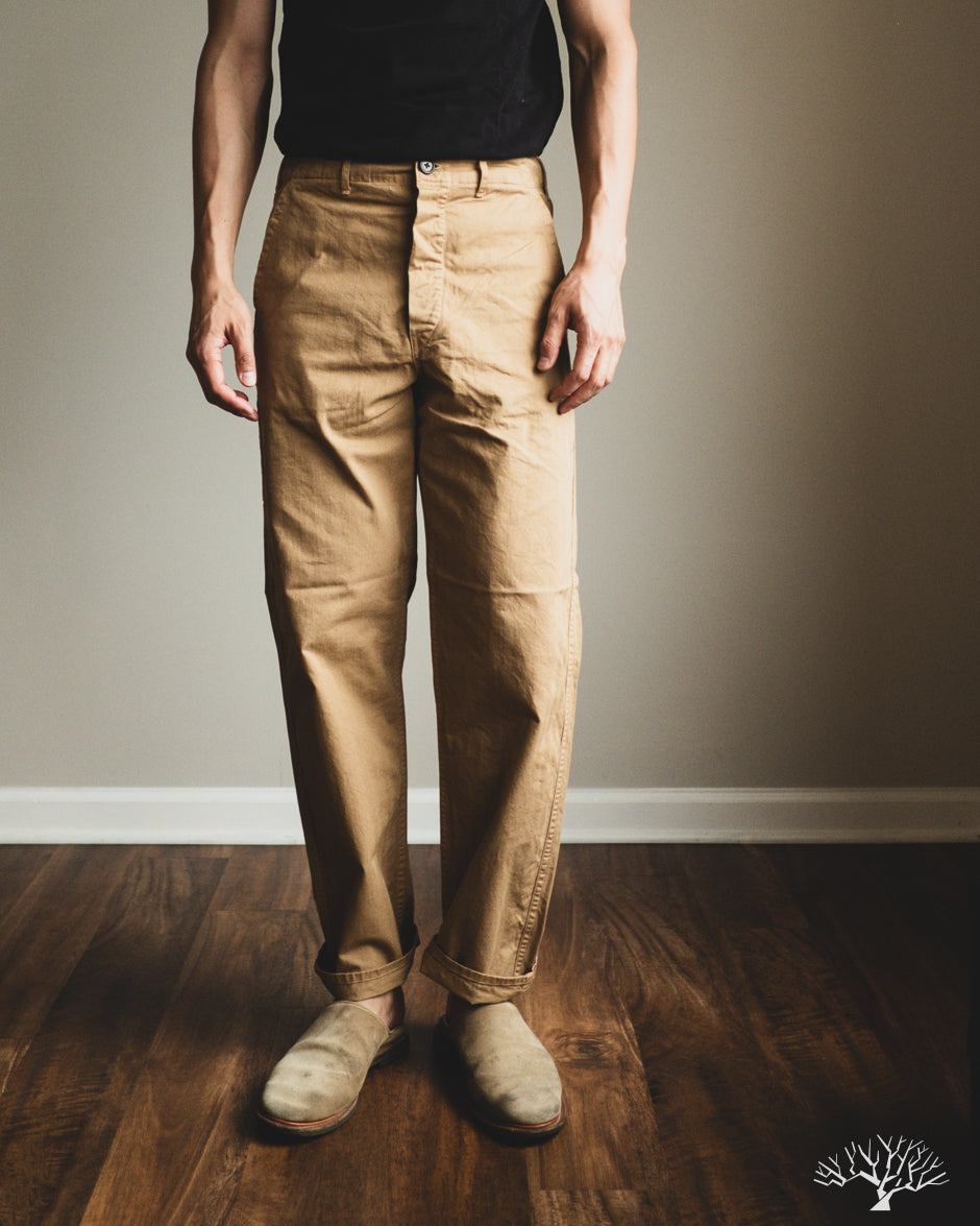 orSlow French Work Pants - Khaki