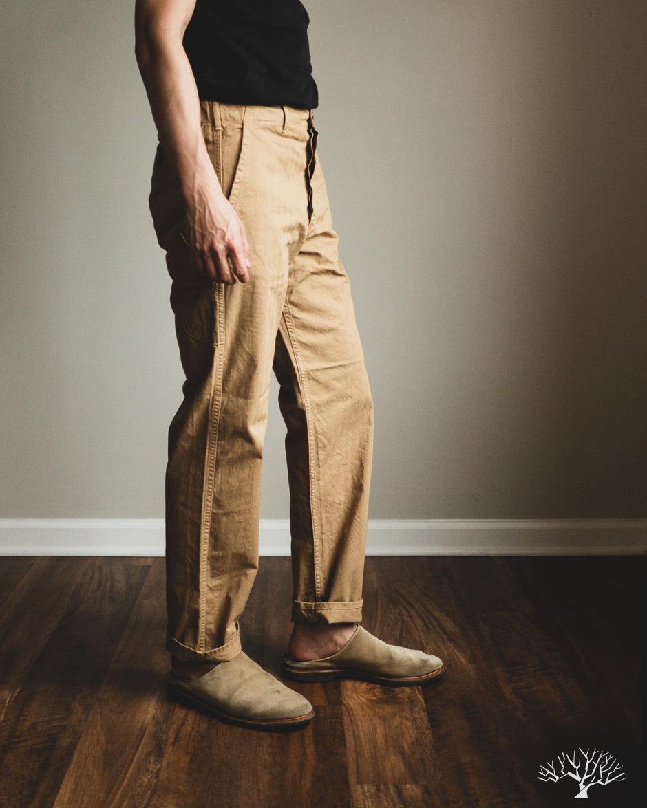 orSlow French Work Pants - Khaki