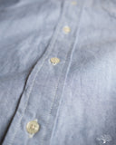 orSlow Oxford Standard Button Down Shirt - Light Blue