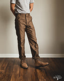 orSlow Regular Fit Fatigue Pants - Brown