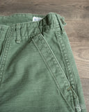 orSlow Regular Fit Fatigue Pants - Green Used