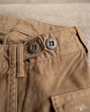 orSlow Slim Fit Fatigue Pants - Brown