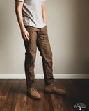 orSlow Slim Fit Fatigue Pants - Brown