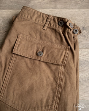 orSlow Slim Fit Fatigue Pants - Brown