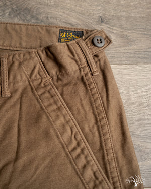 orSlow Slim Fit Fatigue Pants - Brown