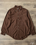 orSlow Standard Button Down Shirt - Burgundy