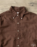 orSlow Standard Button Down Shirt - Burgundy