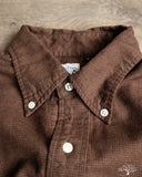 orSlow Standard Button Down Shirt - Burgundy