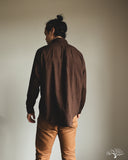 orSlow Standard Button Down Shirt - Burgundy