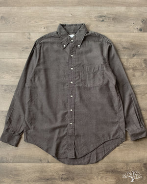 Standard Button Down Shirt - Charcoal Grey