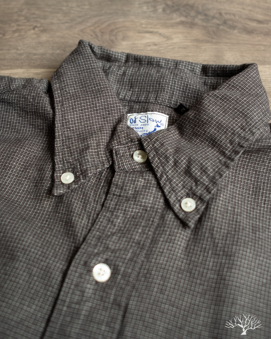 Standard Button Down Shirt - Charcoal Grey