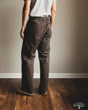 orSlow Wide Fit French Work Pants - Coffee Brown