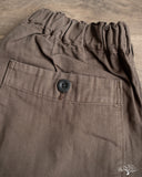 orSlow Wide Fit French Work Pants - Coffee Brown