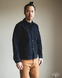 Pure Blue Japan 6220 Sashiko Type 2 Jacket - Indigo x Black