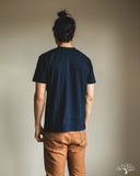 Pure Blue Japan Jersey Crew Neck Tee - Dark Indigo