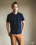 Pure Blue Japan Jersey Crew Neck Tee - Dark Indigo