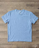 Pure Blue Japan Jersey Crew Neck Tee - Pale Indigo