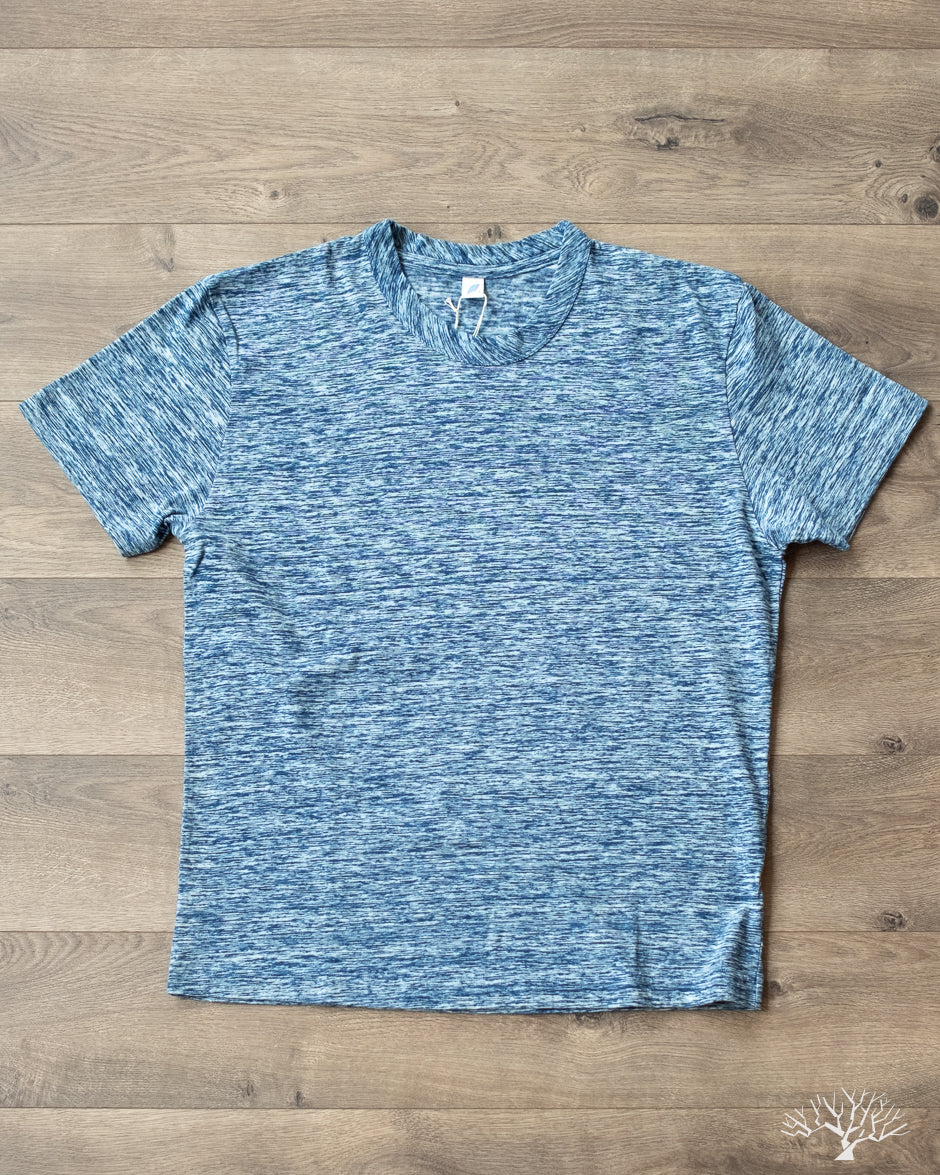 Pure Blue Japan Kasuri Tee - Indigo