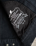 Pure Blue Japan Sashiko Type 2 Jacket - Grey x Black