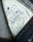 Pure Blue Japan Sashiko Type 2 Jacket - Indigo x Indigo