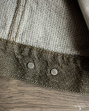 Pure Blue Japan Sashiko Type 2 Jacket - Olive x Olive