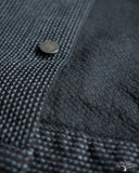 Pure Blue Japan Sashiko Type 3 Jacket - Grey x Black