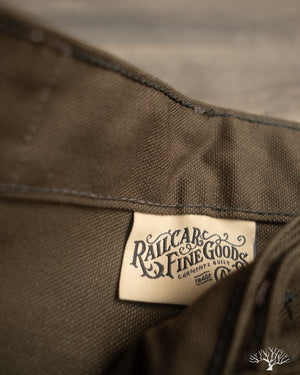 Railcar Fine Goods Rebels Duck Canvas Pants - Seaweed Green