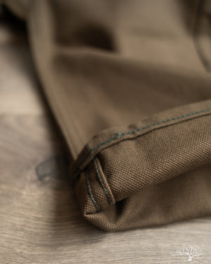 Railcar Fine Goods Rebels Duck Canvas Pants - Seaweed Green