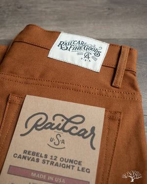 Railcar Fine Goods Rebels Duck Canvas Pants