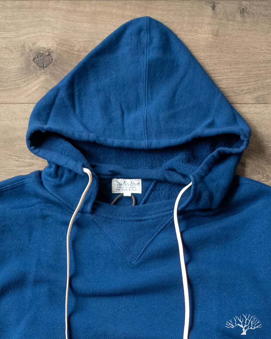 Rite Stuff Titan 11oz Loopwheel Afterhood Sweatshirt - Garment Dyed Blue