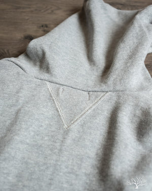 Rite Stuff Titan 11oz Loopwheel Afterhood Sweatshirt - Heather Grey