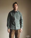 Rite Stuff Atlas Work Shirt - Sage Green Salt & Pepper