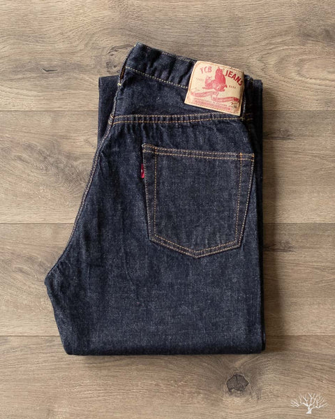 50's Jeans Regular Straight Selvedge Denim