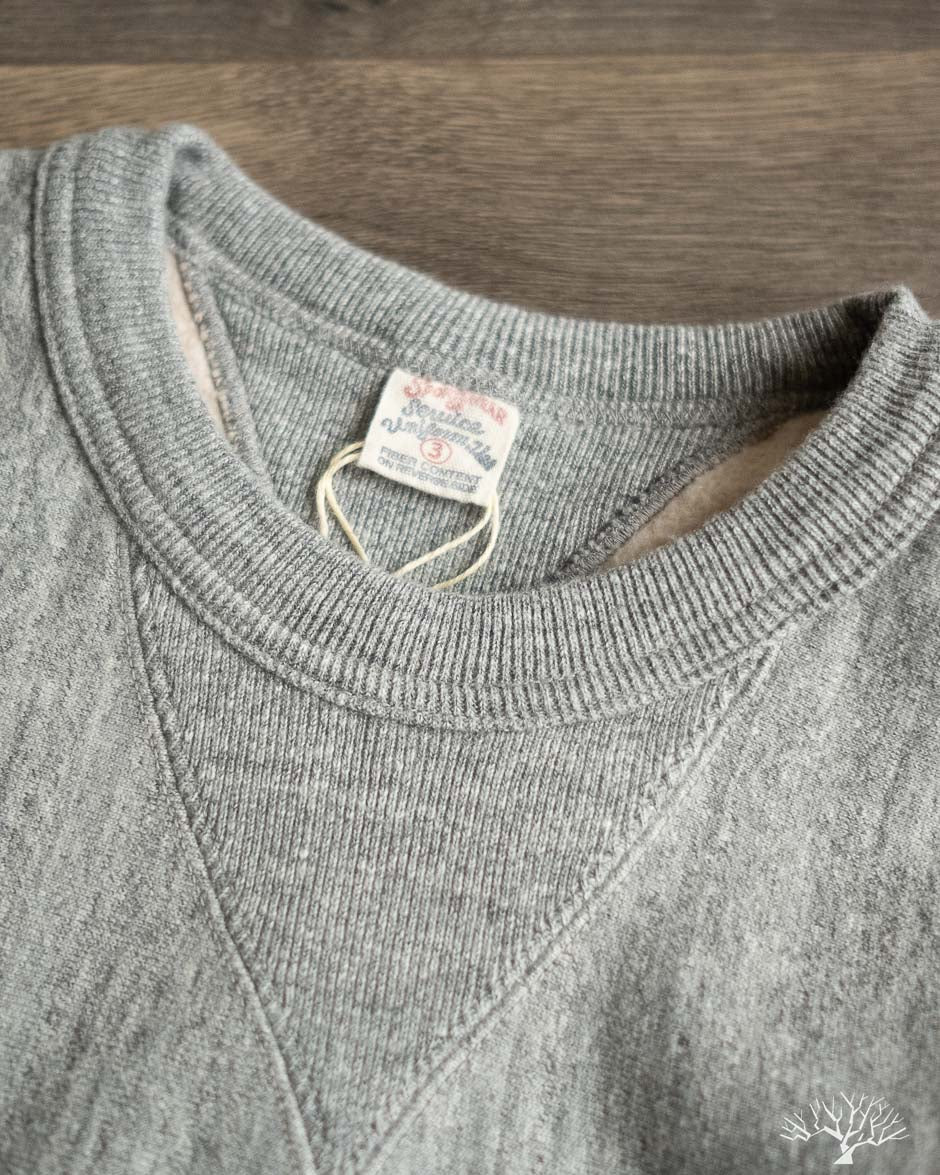 70RW-DU - New Purcara Sweatshirt - Heather Gray