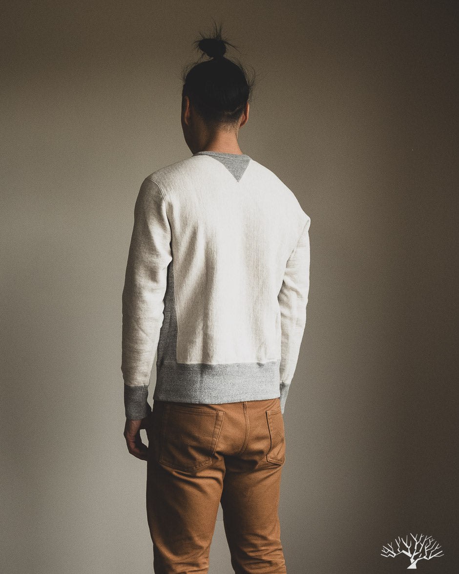 UES 70RW-DU - New Purcara Sweatshirt - Oatmeal/Grey