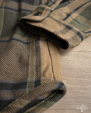 UES Extra Heavy Flannel (502451) - Olive