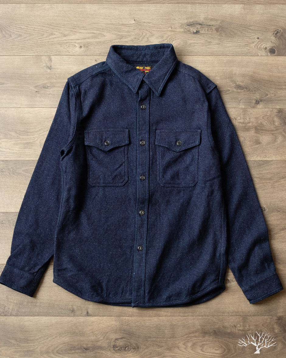 UES Heavy Flannel - Indigo Amundsen