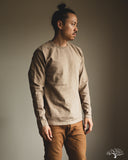 UES No. 8 Slub Nep Long-Sleeve Tee - Beige