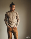 UES No. 8 Slub Nep Long-Sleeve Tee - Beige