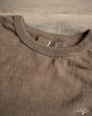 UES No. 8 Slub Nep Long-Sleeve Tee - Olive