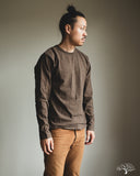 UES No. 8 Slub Nep Long-Sleeve Tee - Olive