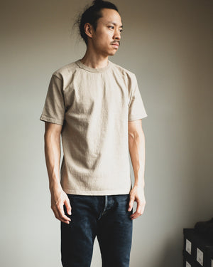 UES No. 8 Slub Nep Tee - Beige