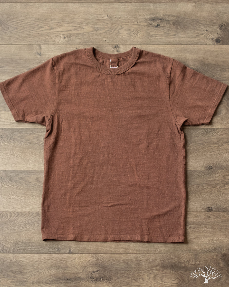 UES No. 8 Slub Nep Tee - Brown