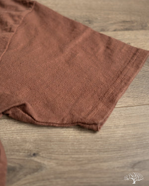 UES No. 8 Slub Nep Tee - Brown