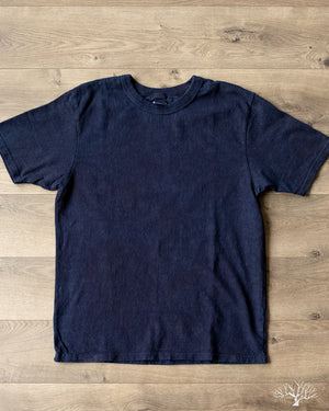 UES No. 8 Slub Nep Tee - Indigo