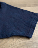 UES No. 8 Slub Nep Tee - Indigo