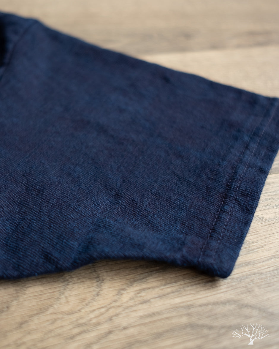 UES No. 8 Slub Nep Tee - Indigo