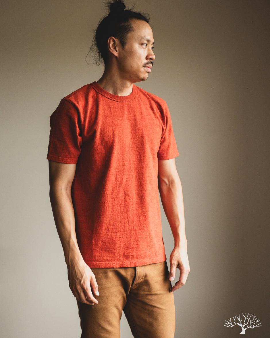 UES No. 8 Slub Nep Tee - Red